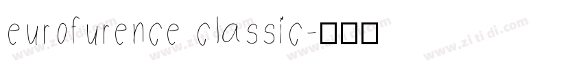eurofurence classic字体转换